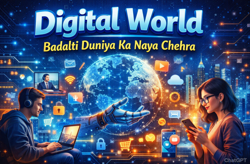 डिजिटल वर्ल्ड: बदलती दुनिया