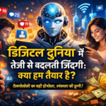 🔥 डिजिटल दुनिया में तेजी से बदलती जिंदगी: क्या हम तैयार हैं?