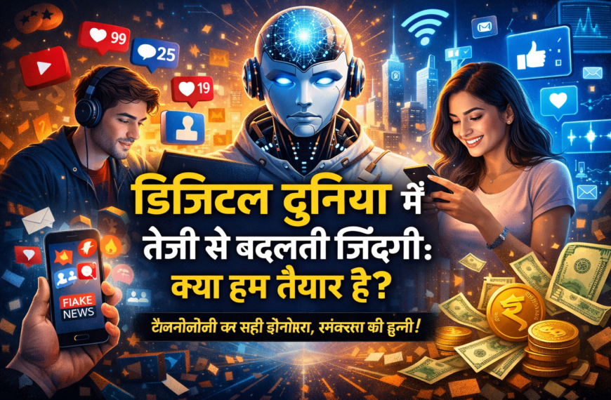 🔥 डिजिटल दुनिया में तेजी से बदलती जिंदगी:&hellip;