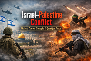 इज़रायल–फ़िलिस्तीन युद्ध: इतिहास, वर्तमान संघर्ष और शांति की तलाश